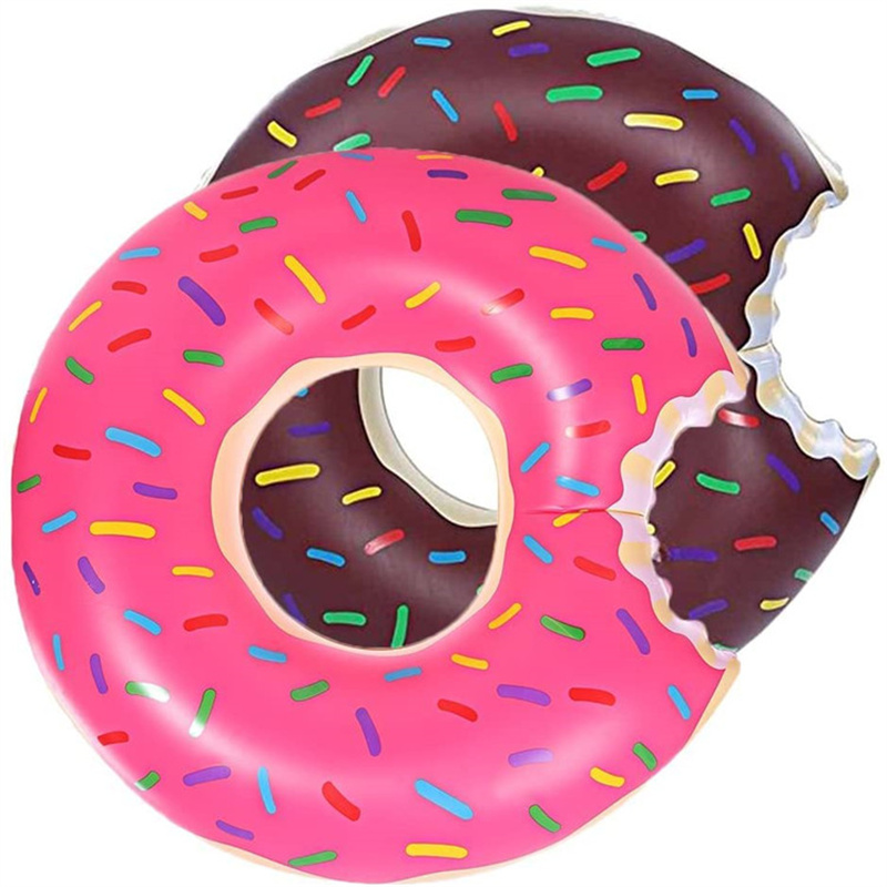 Donuts Children \\\\\\\\ \\\\\\\\\'s gonfiabile con palloncino danuoto, tubo anello dinuoto