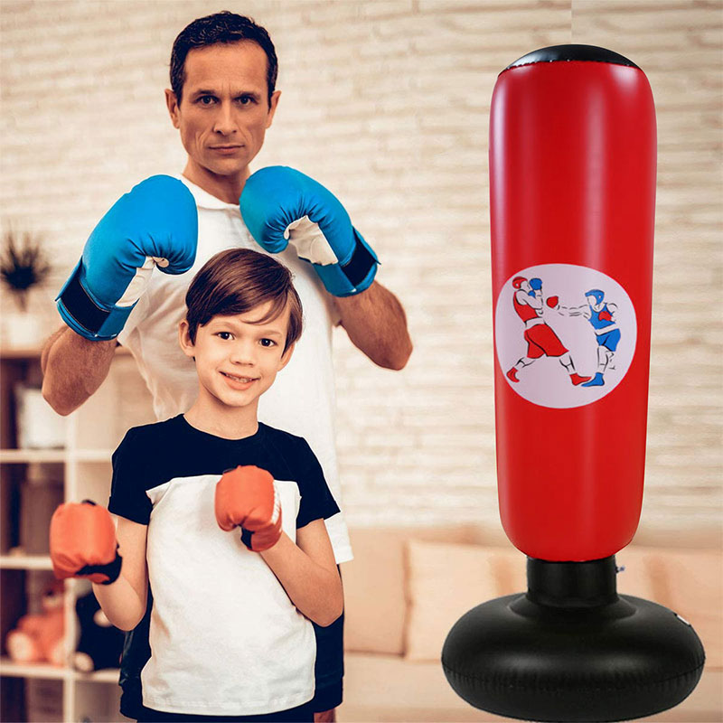 Produttori Direct Boxe Sandbag, PVC gonfiabile PVC Boxing Column Toy per bambini e adulti