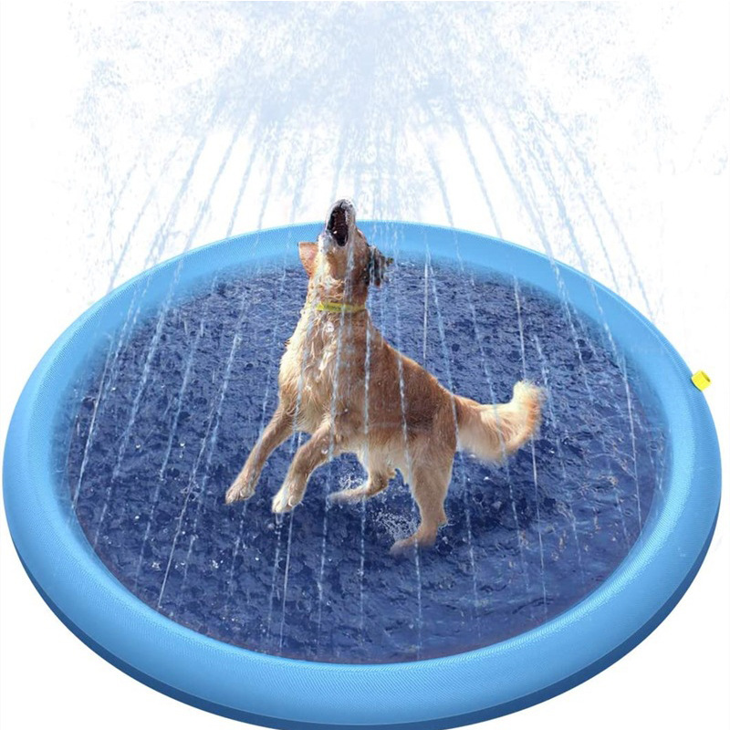 Pad spruzzatore per cani da splash gonfiabile da 170 cm all\'aperto